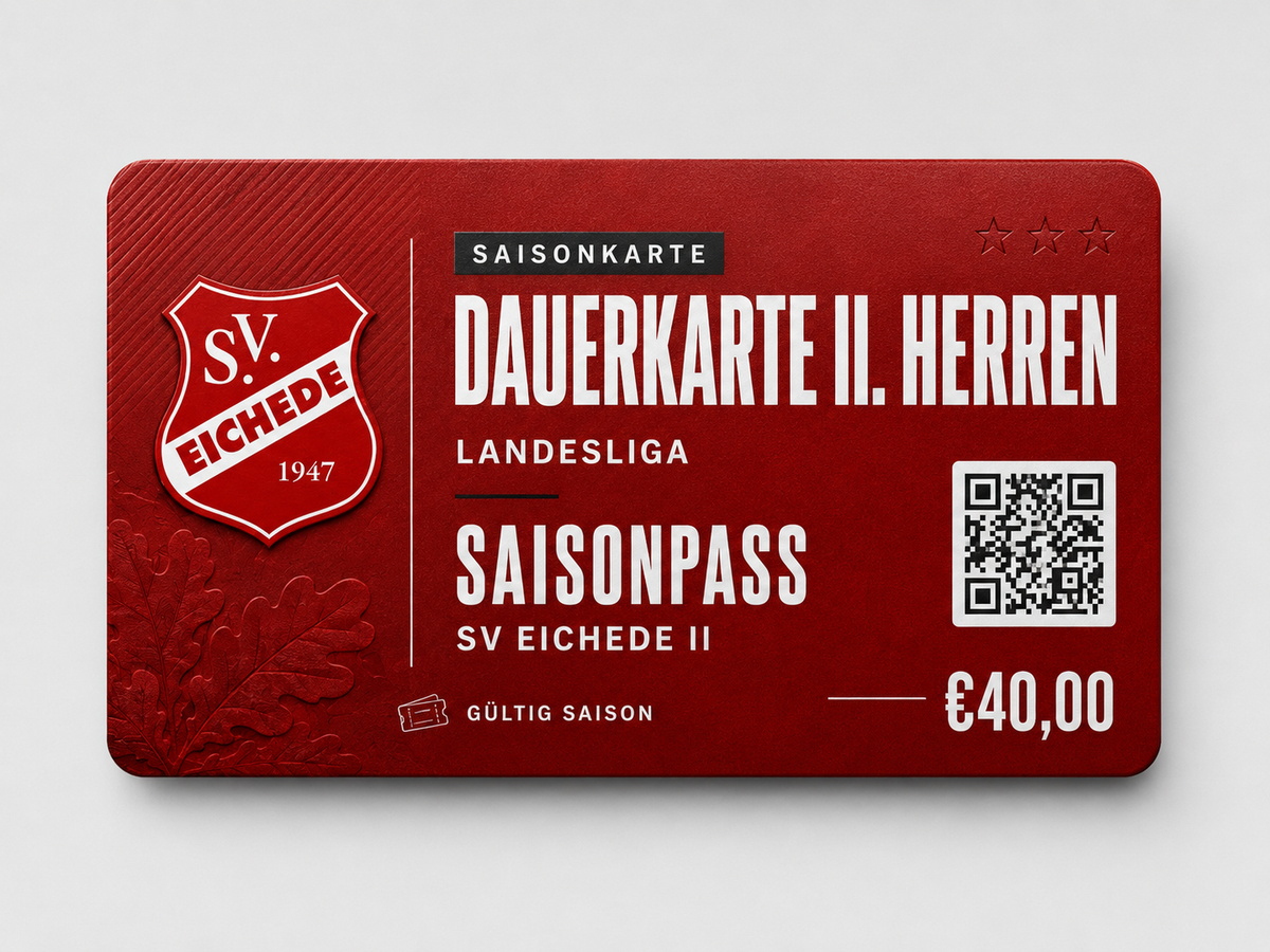 Dauerkarte I. Herren