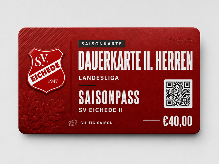 Dauerkarte II. Herren