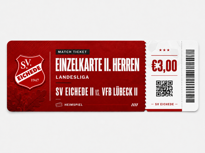 Einzelkarte II. Herren