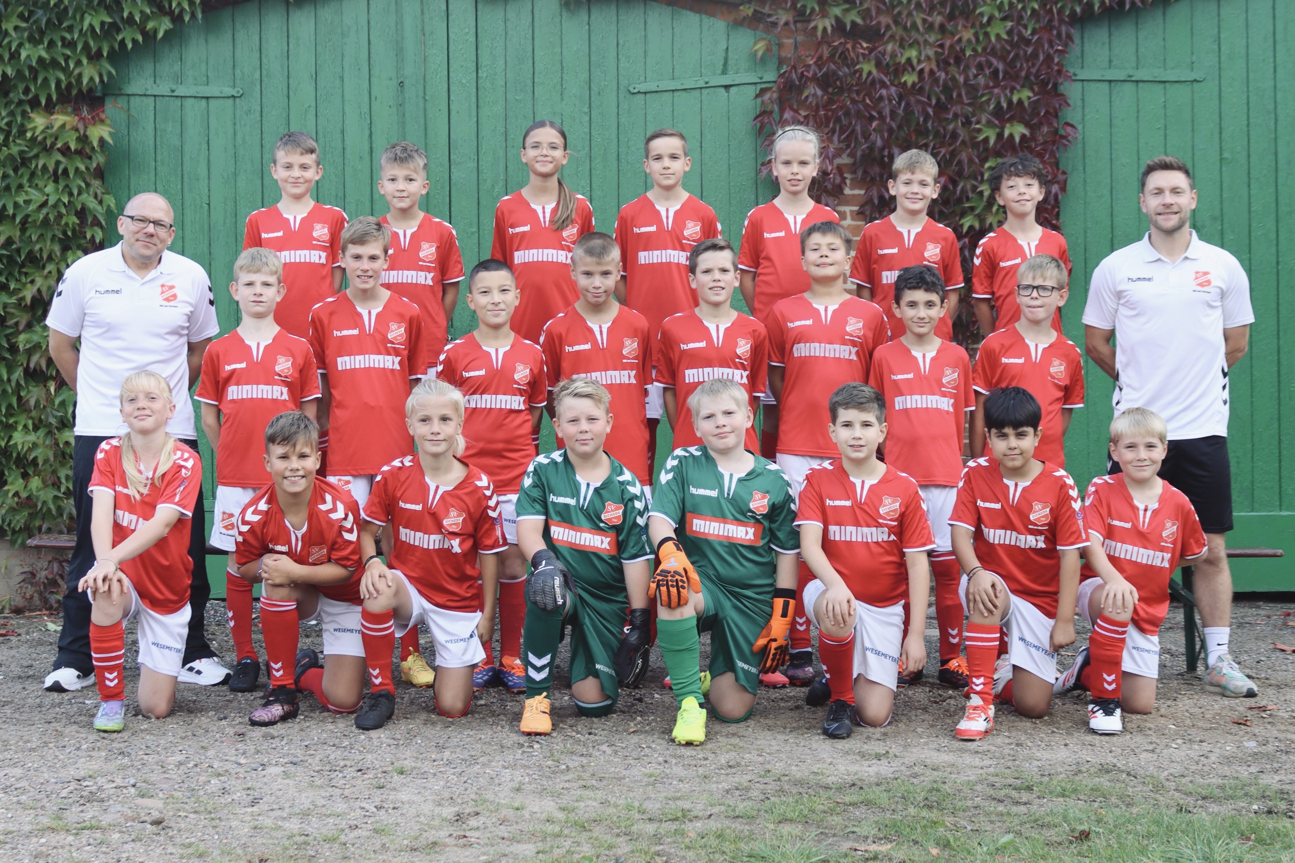 Mannschaftsfoto SV Eichede - C-JUNIOREN - U 14