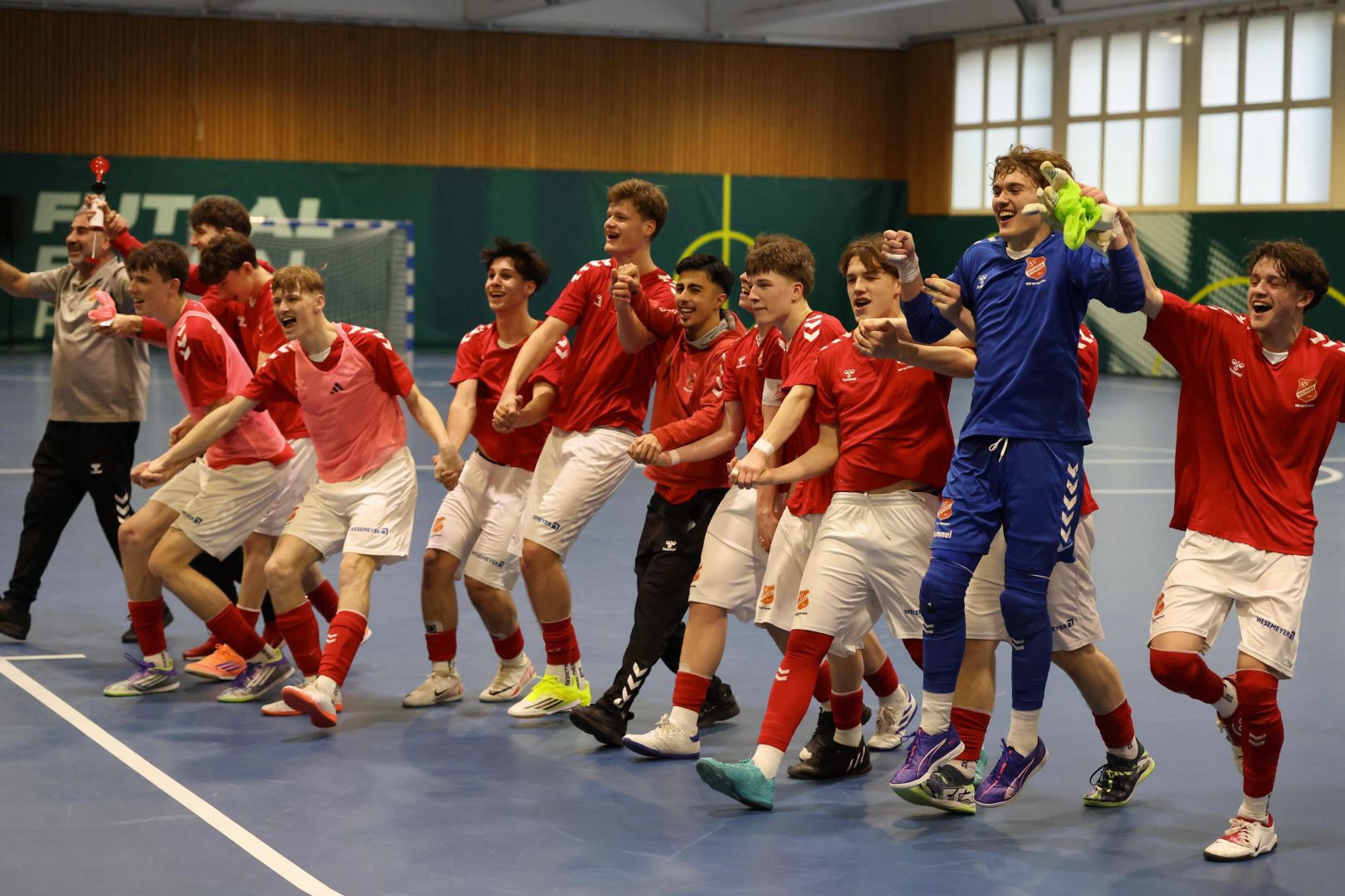 Jubel.DFB Futsal.SV.Eichede.U17.2026